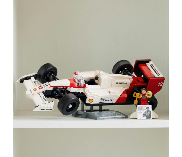 LEGO Icons 10330 McLaren MP4/4 i Ayrton Senna - 1220577 - zdjęcie 8